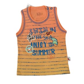 Camiseta Regata infantil masc Kiko e kika letras