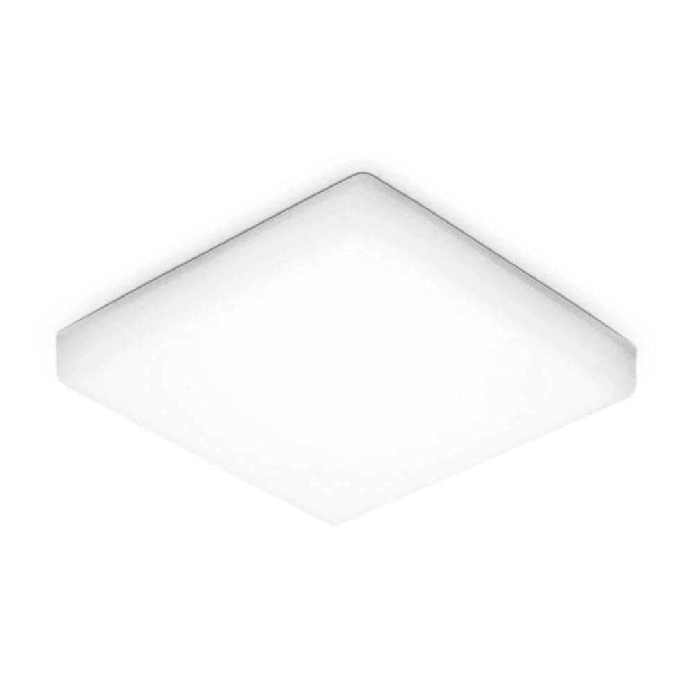 Painel De Led Frameless Quadrado Embutir/sobrepor 17w Bivolt Taschibra