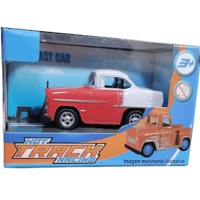 Carrinho - Metal Pequeno Bel Air - Vermelho TERRACO
