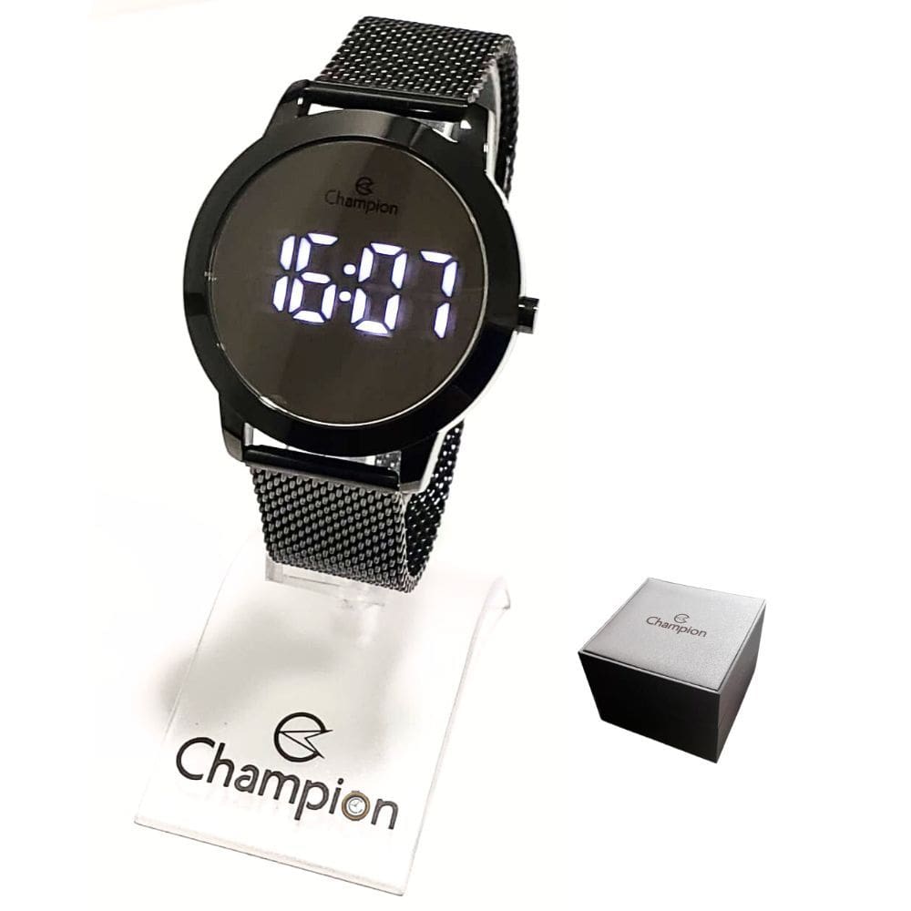 Relógio Champion Feminino Digital Led Espelhado CH40106K