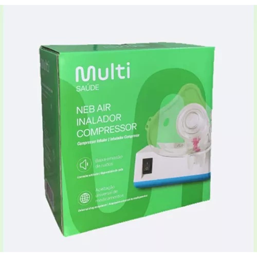 Nebulizador Inalador Compressor Nebeasy Hc267