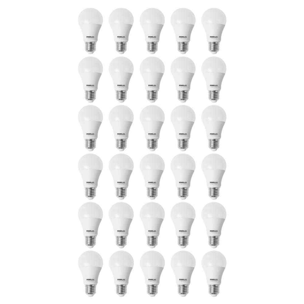 Kit 30 Lâmpadas Led Branca 07W Bulbo Fortled