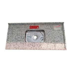 Pia de Cozinha Granito 180cm Portinari Standard Cuba simples Branco Portinari