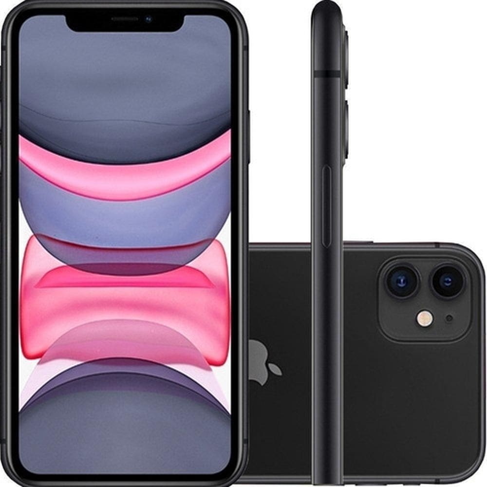 Usado: Iphone 11 64 GB Preto - Muito Bom
