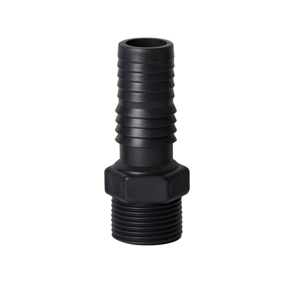Adaptador Irrigação Interno Rebouças 1P-1/2 Rosca Externo Preto - Embalagem com 10 Unidades