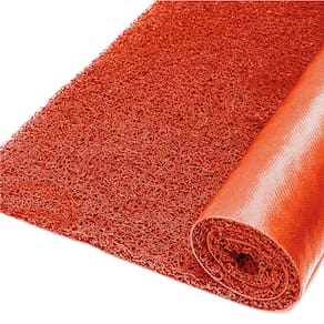 Rolo Capacho Vinil 12mm Vermelho RM Decor 11,00 x 1,2m (13,2m²)