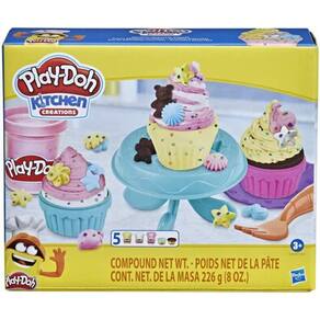 Massinha de Modelar - Play-Doh Kitchen Creations - Cupcakes Coloridos HASBRO