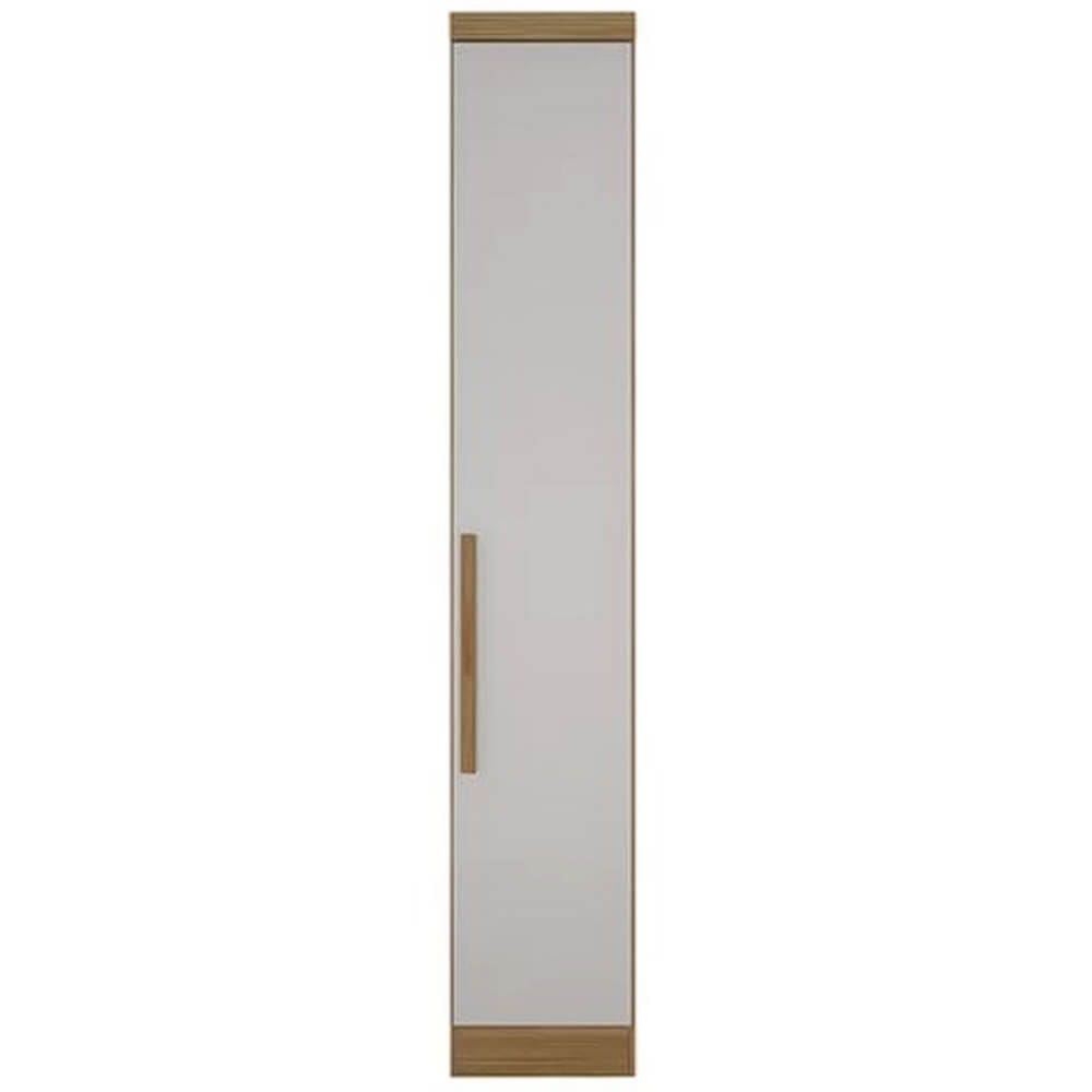 Guarda Roupa Rizon Módulo 1 Porta Novo Horizonte Cor Cumaru Fendy