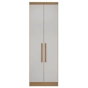 Guarda Roupa Rizon Módulo 2 Portas 3 Gavetas Novo Horizonte Cor Cumaru Fendy