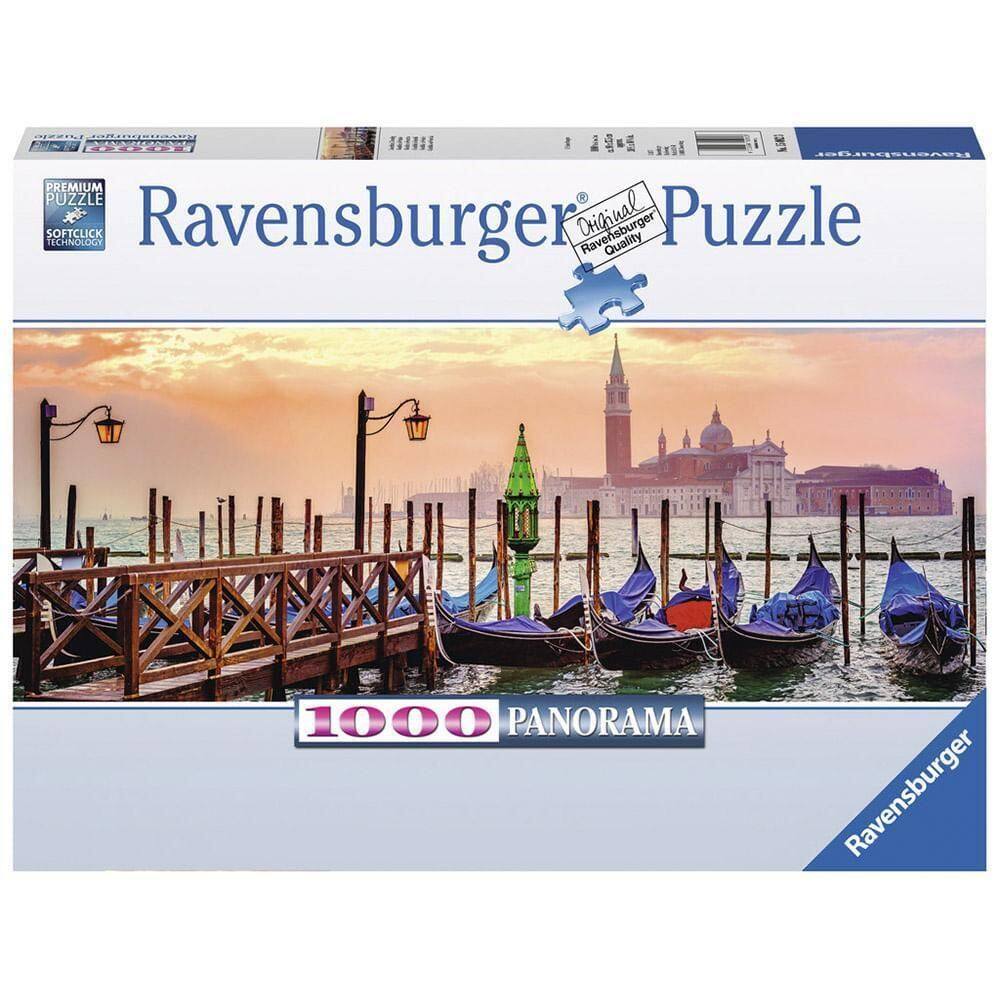 Puzzle 1000 Peças Panorama Veneza - Ravensburger - Importado