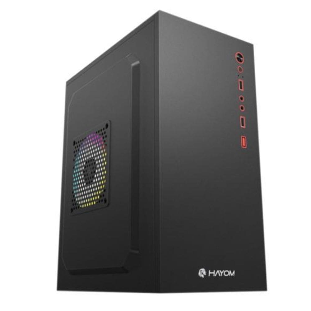 Gabinete Office Micro Atx Preto Sem Fonte Gb1750 Hayom