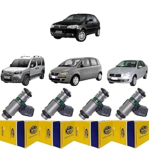 4 Bico Injetor Siena Doblo Palio Idea 1.8 2004 A 2019 Iwp168