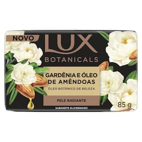 Sabonete em Barra Lux Botanicals Glicerinado Gardênia e Óleo de Amêndoas 85g