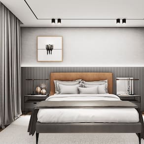 Cabeceira para Cama Box Queen 160 x 0,60 cm Detroit Bege/Champagne