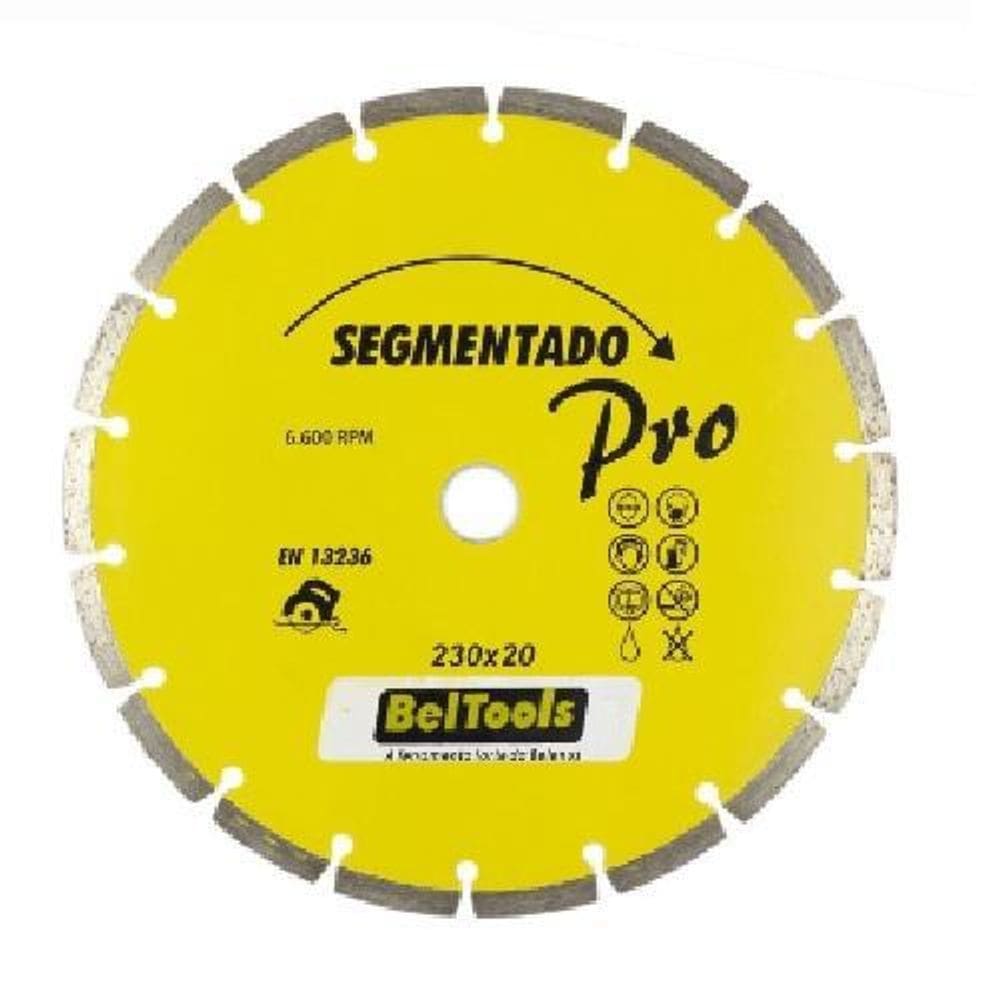 Disco Diamantado Segmentado 230 X 20 Beltools