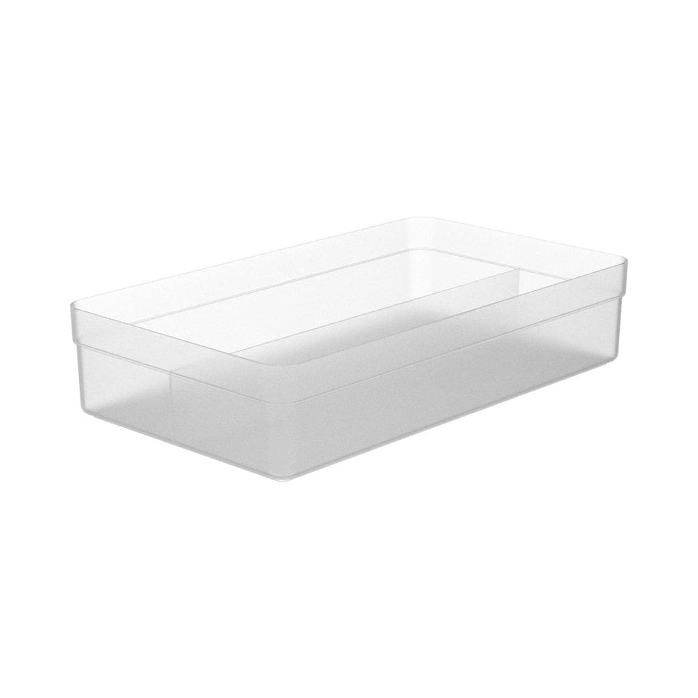 Organizador De Gavetas Colmeia Logic 2 Divisórias Natural - Ou