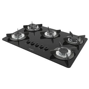 Cooktop Fogatti Safe Ferro Fundido 5 Bocas a Gas