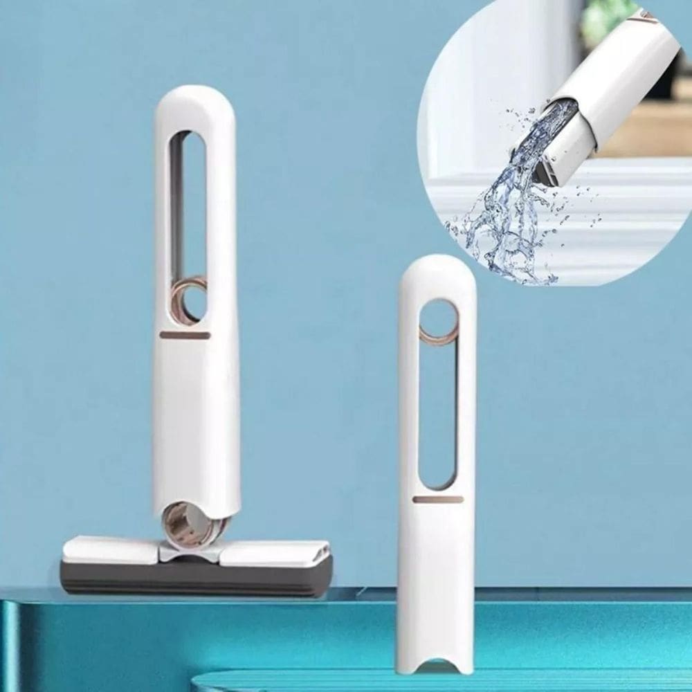 Mop Mini Dobrável Limpeza Cozinha Vidro Flexível Compacto