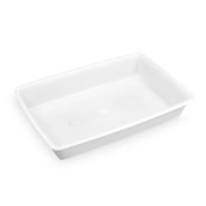4 Bandejas Plásticas para Alimentos Retangular 7L Bacia Cozinha Açougue Plasvale