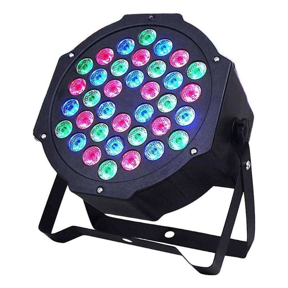 Canhão 36 Leds 30W Colorido E Strobo Flash Profissional
