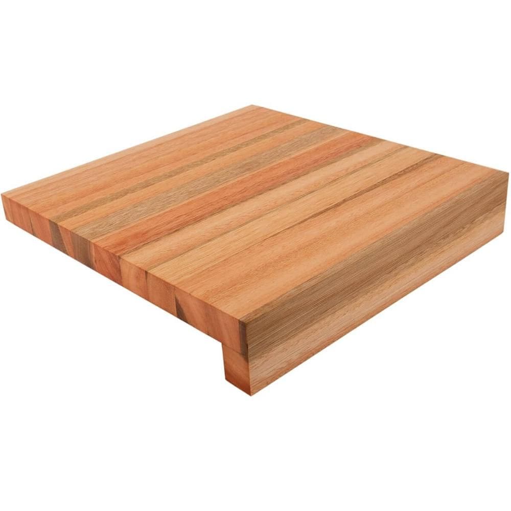 Tábua de Corte com Encaixe Bancada Mesas 35cm Essence Domama Madeira Eucalipto
