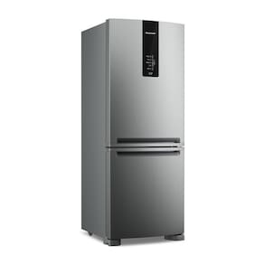 Geladeira BRE57KANA Frost Free Inverse 447 Litros com Tecnologia Smart Flow Inox Brastemp