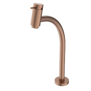 Torneira de mesa para banheiro bica alta Basic B5045C7R2B rose gold matte Celite