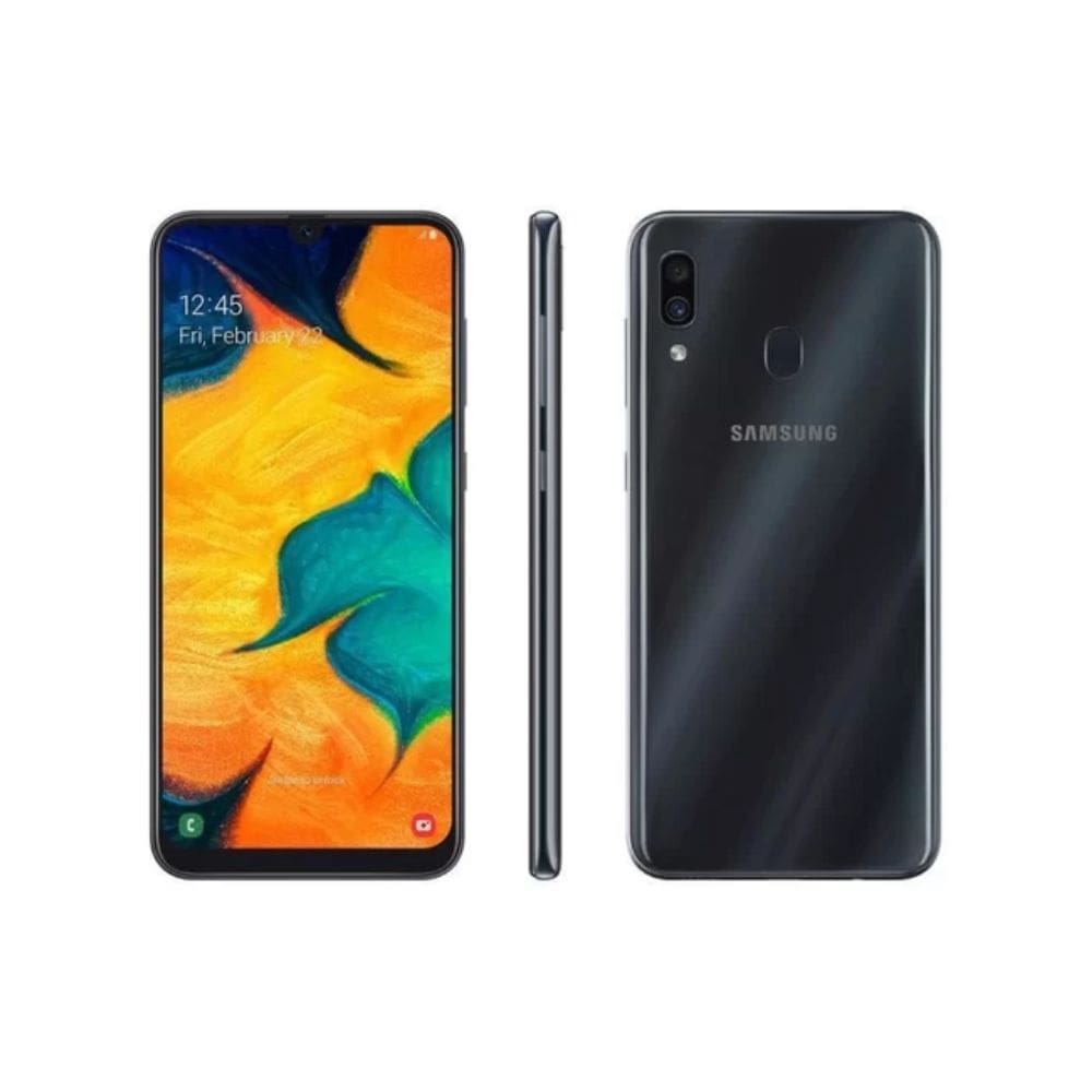 Usado: Samsung A30 64 GB Preto - Excelente