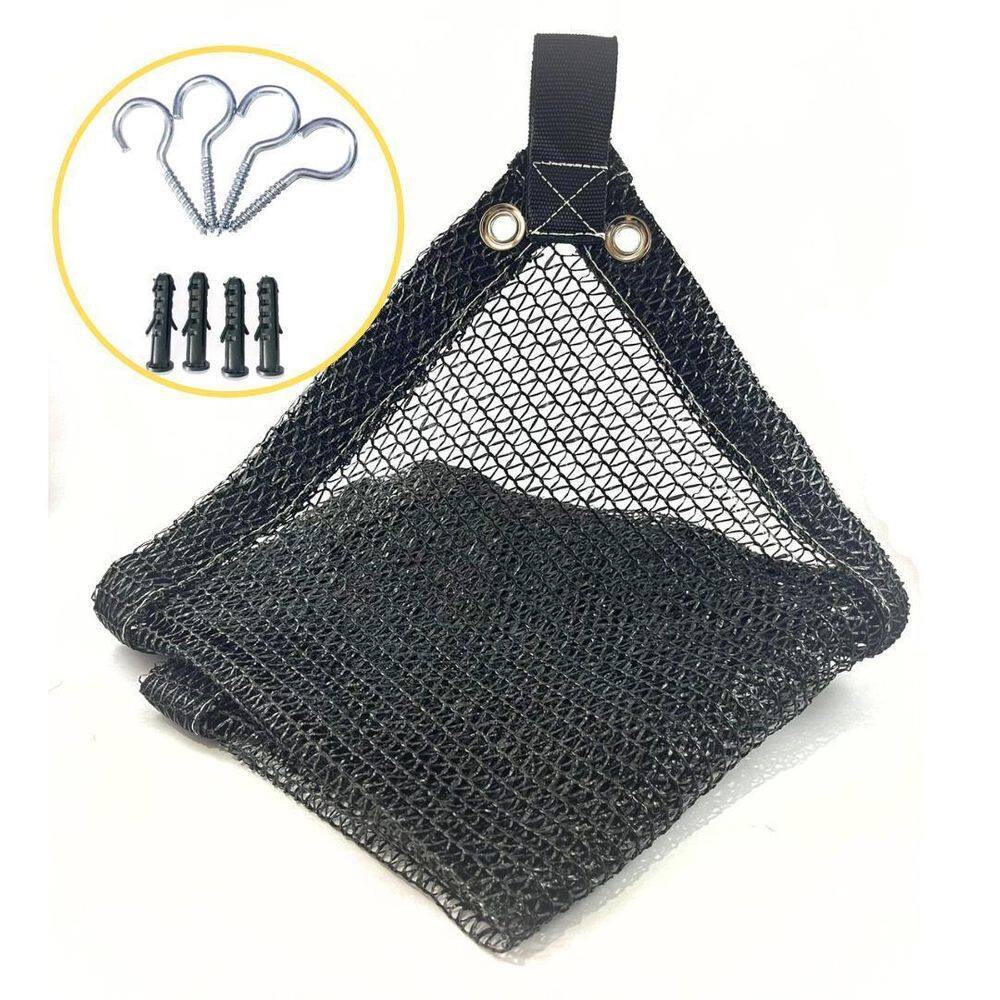 Tela Sombrite Hortas/Estufas 50% Preto 2X10 Bainha/Ilhós