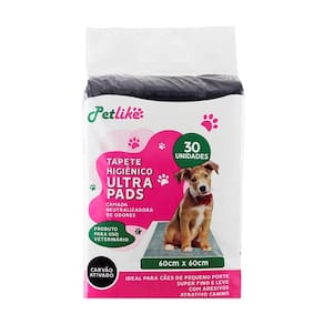Tapete Hig Ultra Pads 60X60 30Un - Carvao (A29cm L20cm C11cm)