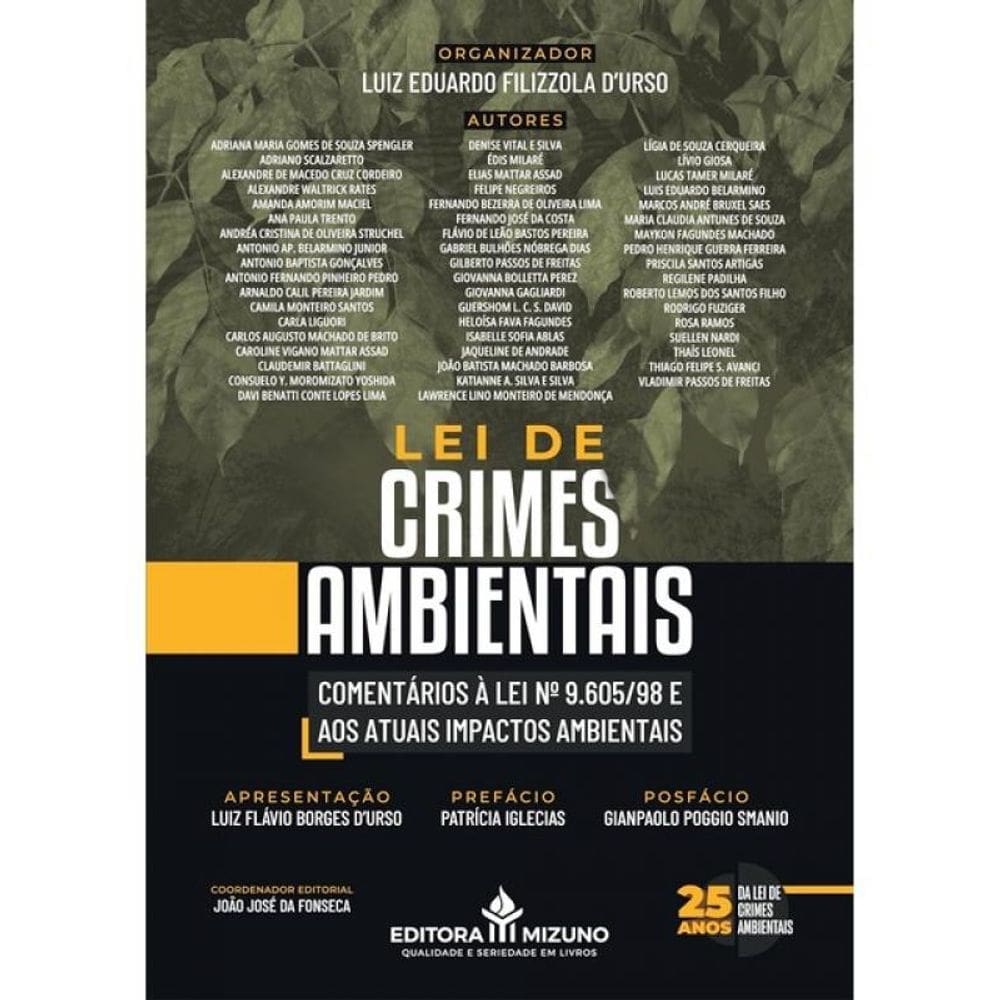 Lei De Crimes Ambientais - 2024