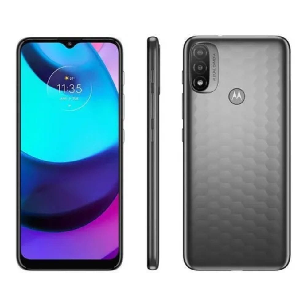 Usado: Motorola E20 32 GB Cinza - Bom