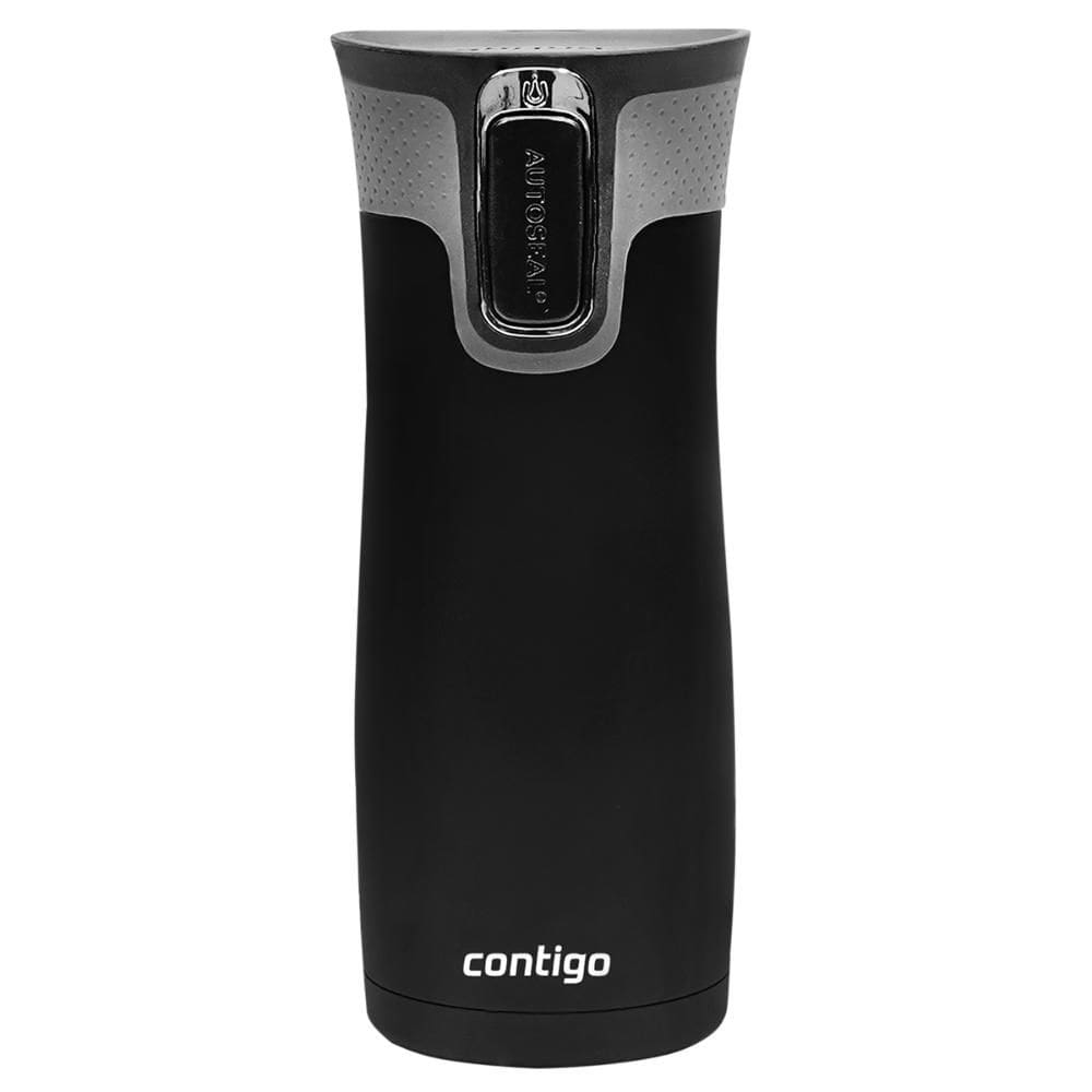 Garrafa Térmica Bebida 473ml Inox Contigo West Loop Verde
