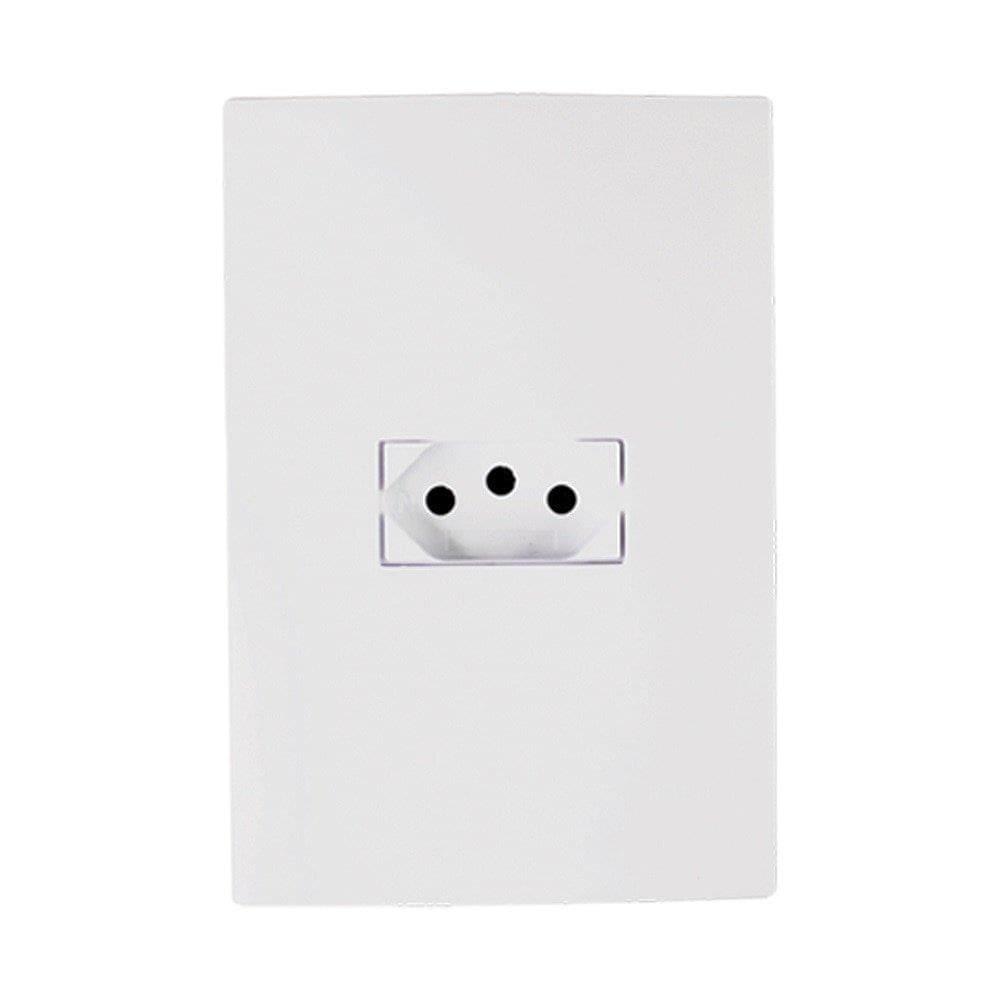 Tomada Ilumi I9 2P+T com Placa 10A 250V