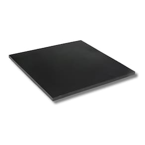 Piso De Borracha 15Mm Lisa 1M X 1M Menco - 1 Unidade