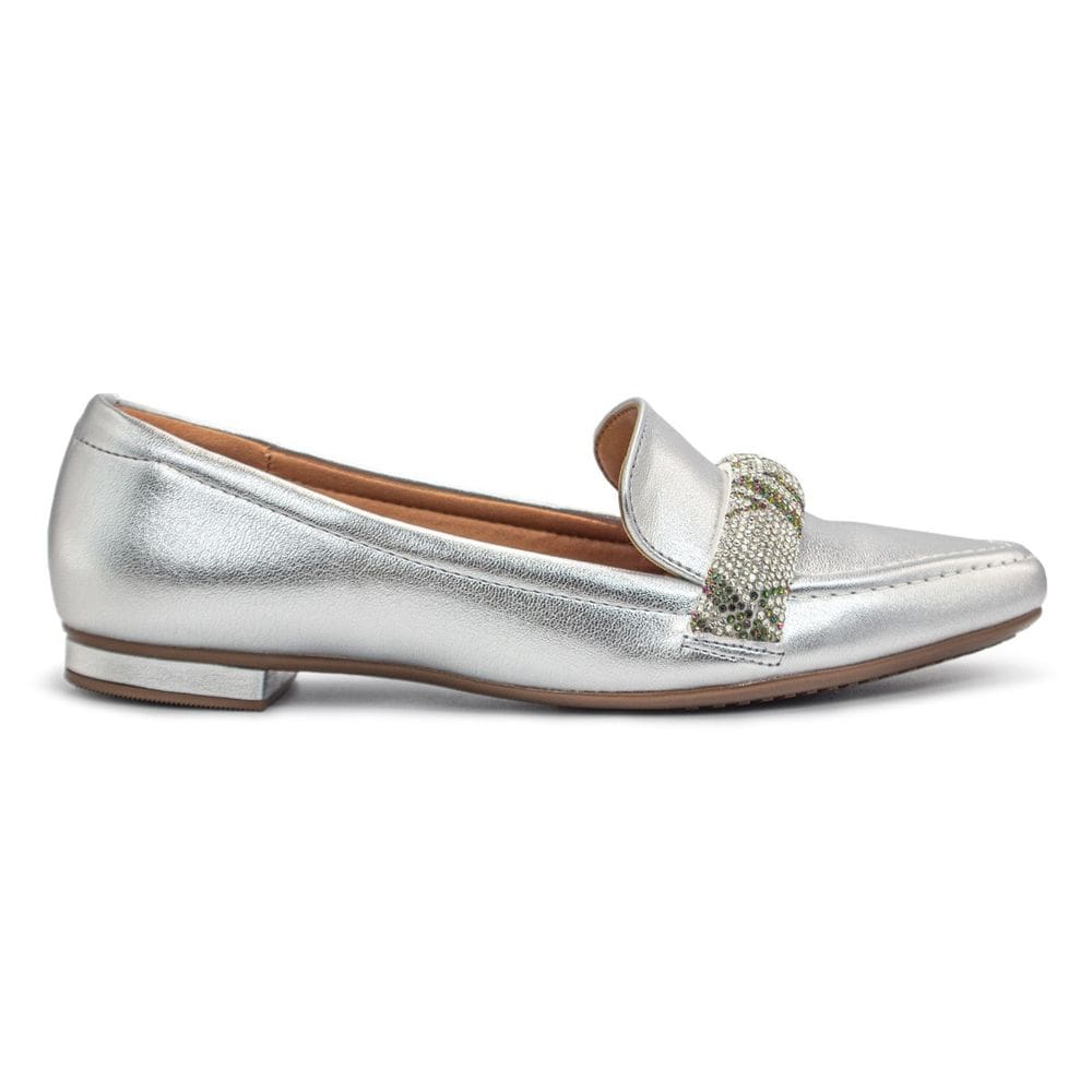 Mocassim Vizzano Metalizado Premium Tira Strass 1351.107