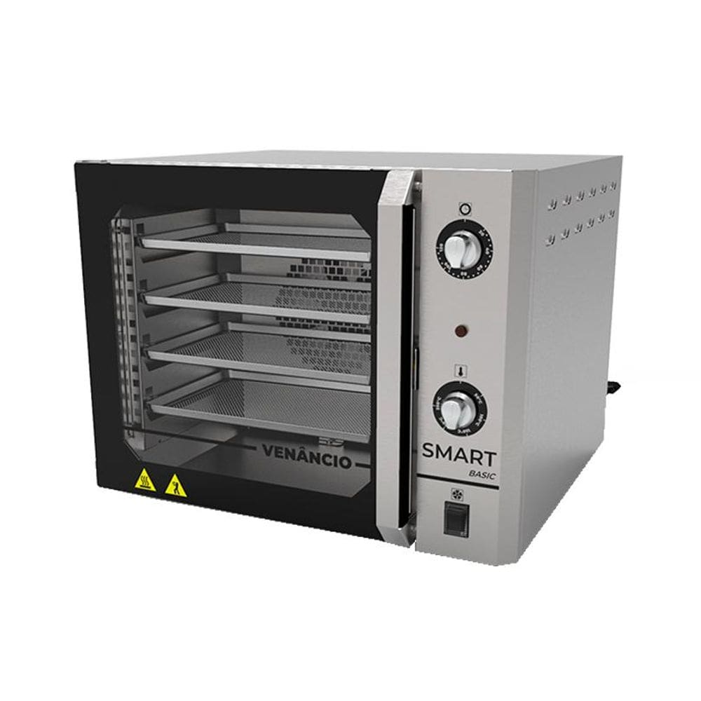Forno Convector Smart Elétrico 4 Esteiras FCSB4E Venâncio