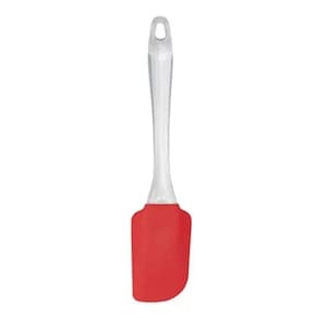 Espátula Silicone Cabo Acrílico P Bolos E Massas - Vermelho