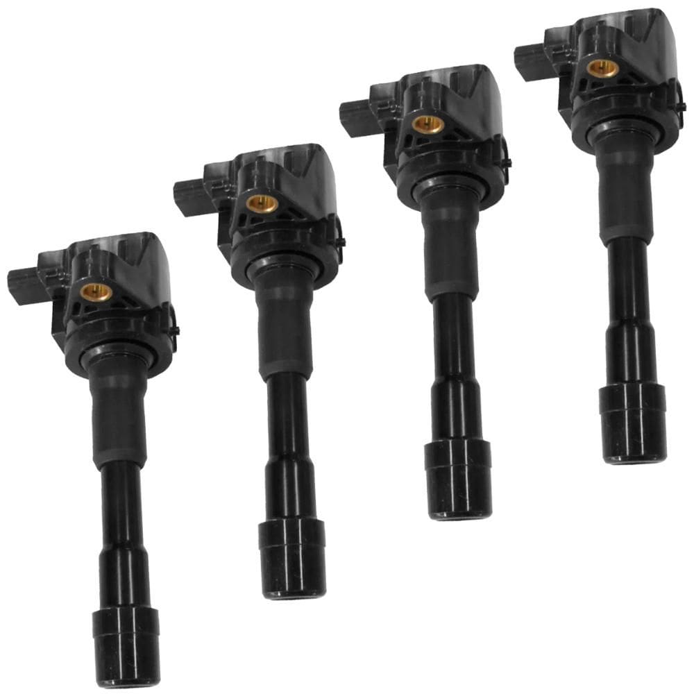Kit 4 Bobina Ignição Traseira Fit 1.4 Gasolina 2003 a 08 Ngk