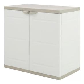 Armario Organizador Multiuso Plástico Prateleira 88X70X44Cm