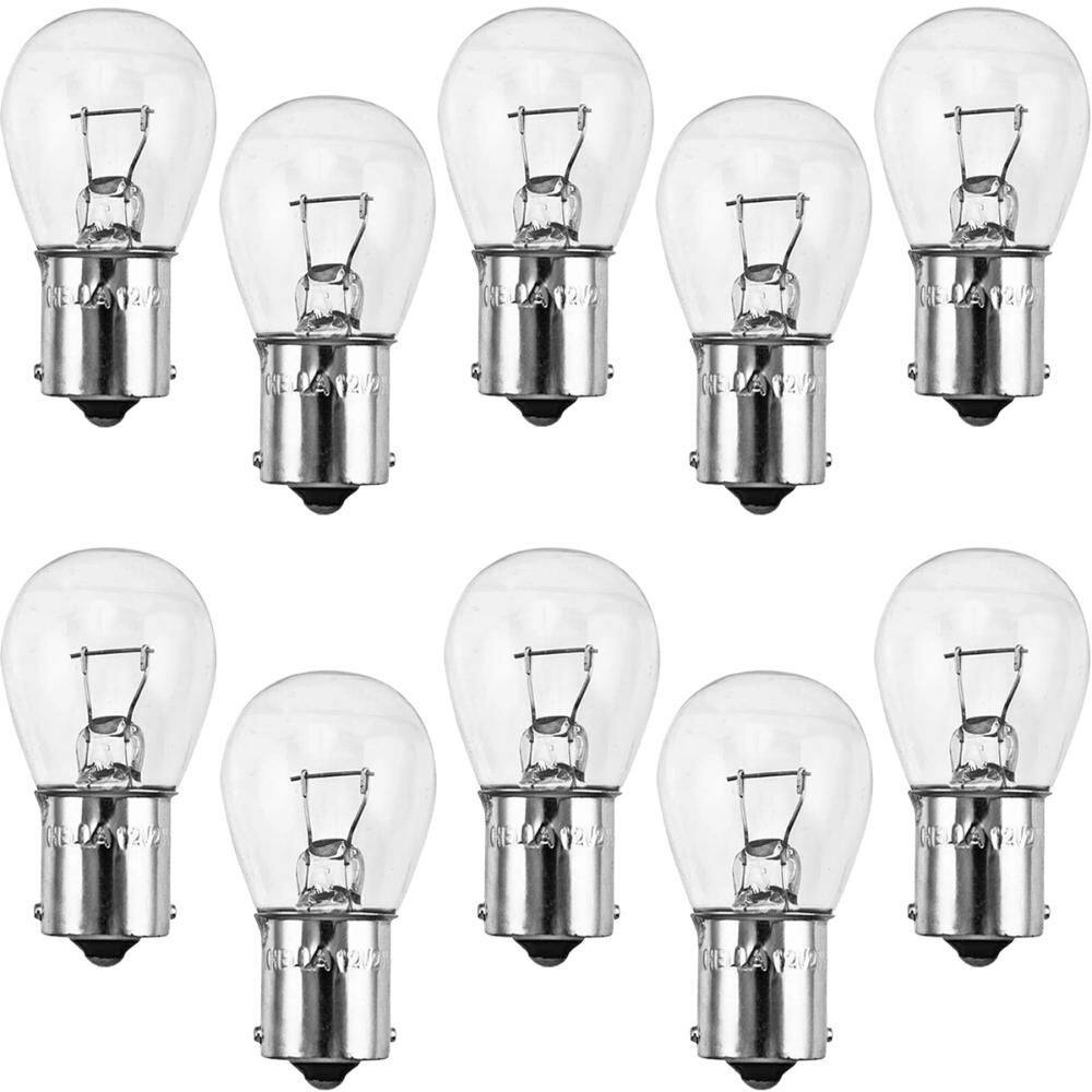 Kit 10 Lâmpadas Lanterna 1 Polo S25 12v Caminhão 21w Hella