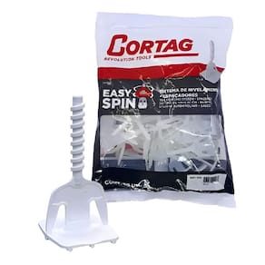 Espaçador Nivelador Easy Spin Pacote 50 Unidades Cortag