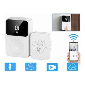 Ultra Campainha Com Video Hd Porteiro Smart Wifi Celular