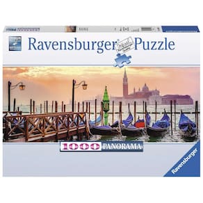 Puzzle 1000 Peças Panorama Veneza - Ravensburger - Importado