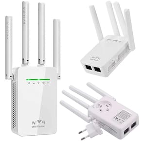 Amplificador Sinal Wifi Branco Dual Band
