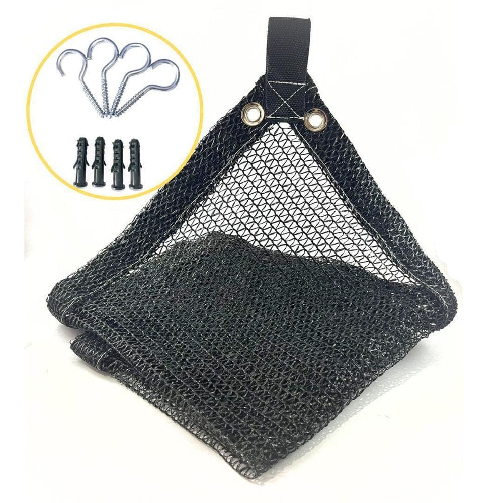 Tela Sombrite Hortas/Estufas 50% Preto 3X1 Bainha/Ilhós