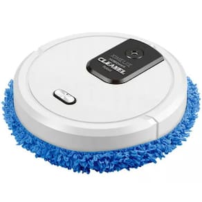 Robô Mop Automático Doméstico Preto Recarregável