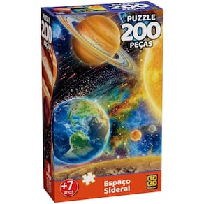 Puzzle 200 Peças Espaço Sideral