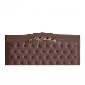Cabeceira De Cama Box Painel Helena Queen 160 Cm Retro Capitonê Botão Encapados Suede Rose Eli Móveis
