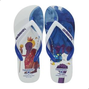 Chinelo Havaianas Gerando Falcoes Azul Estrela